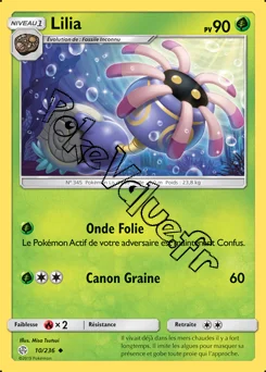 Carte Pokémon Lilia n°10 de la série Éclipse Cosmique