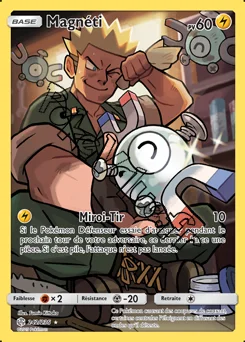 Carte Pokémon Magnéti n°242 de la série Éclipse Cosmique