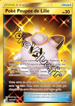 Carte Pokémon Poké Poupée de Lilie n°267 de la série Éclipse Cosmique