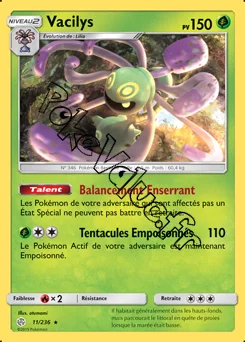Carte Pokémon Vacilys n°11 de la série Éclipse Cosmique