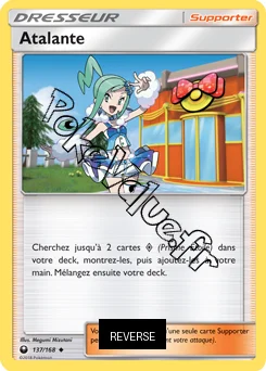 Carte Pokémon Atalante Reverse n°137 de la série Tempête Céleste