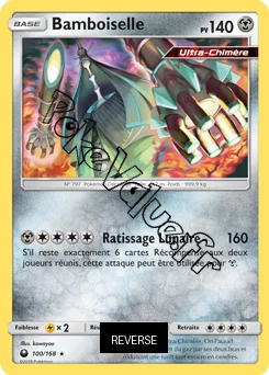Carte Pokémon Bamboiselle  Reverse n°100 de la série Tempête Céleste