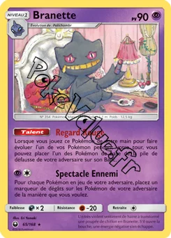 Carte Pokémon Branette n°65 de la série Tempête Céleste