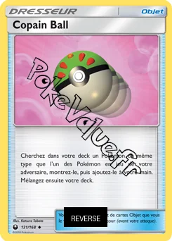 Carte Pokémon Copain Ball Reverse n°131 de la série Tempête Céleste