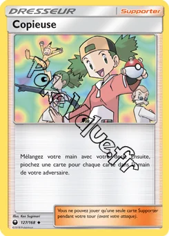 Carte Pokémon Copieuse n°127 de la série Tempête Céleste