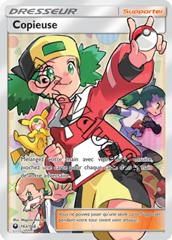 Carte Pokémon Copieuse n°163 de la série Tempête Céleste