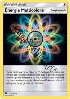 Carte Pokémon Énergie Multicolore n°151 de la série Tempête Céleste