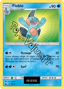 Carte Pokémon Flobio Reverse n°34 de la série Tempête Céleste