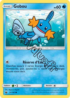 Carte Pokémon Gobou n°32 de la série Tempête Céleste