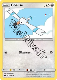 Carte Pokémon Goélise n°111 de la série Tempête Céleste