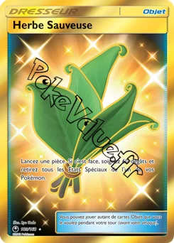 Carte Pokémon Herbe Sauveuse n°180 de la série Tempête Céleste