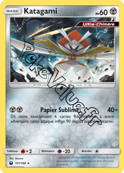Carte Pokémon Katagami  n°101 de la série Tempête Céleste