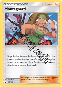 Carte Pokémon Montagnard n°133 de la série Tempête Céleste