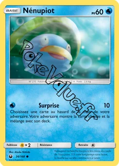 Carte Pokémon Nénupiot n°36 de la série Tempête Céleste