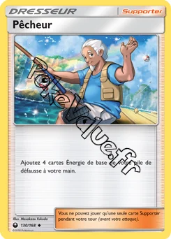 Carte Pokémon Pêcheur n°130 de la série Tempête Céleste