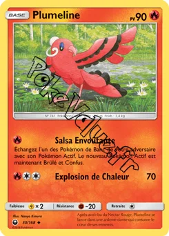 Carte Pokémon Plumeline n°30 de la série Tempête Céleste