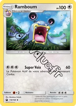 Carte Pokémon Ramboum n°118 de la série Tempête Céleste