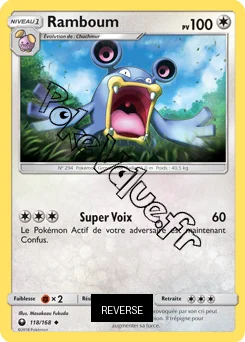 Carte Pokémon Ramboum Reverse n°118 de la série Tempête Céleste
