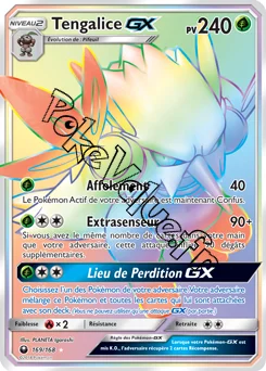 Carte Pokémon Tengalice GX n°169 de la série Tempête Céleste
