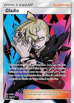 Carte Pokémon Gladio n°109 de la série Invasion Carmin