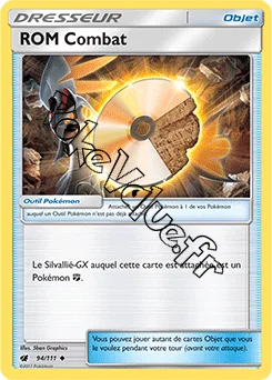 Carte Pokémon ROM Combat n°94 de la série Invasion Carmin