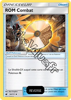 Carte Pokémon ROM Combat Reverse n°94 de la série Invasion Carmin