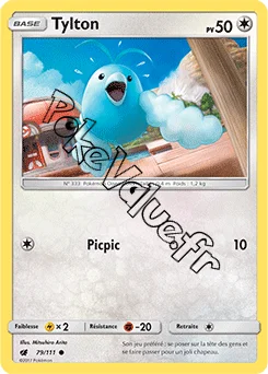 Carte Pokémon Tylton n°79 de la série Invasion Carmin