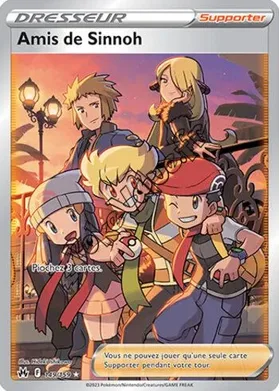 Carte Pokémon Amis de Sinnoh n°149 de la série Zénith Suprême