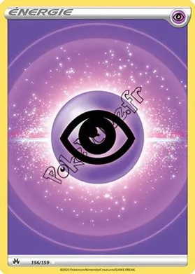 Carte Pokémon Énergie Psy n°156 de la série Zénith Suprême