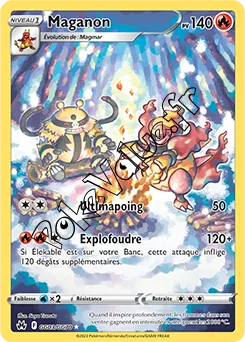 Carte Pokémon Maganon  n°GG03 de la série Zénith Suprême