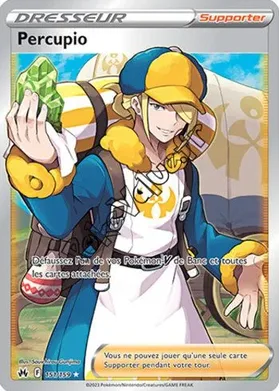 Carte Pokémon Percupio n°151 de la série Zénith Suprême