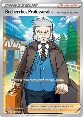 Carte Pokémon Recherches Professorales n°150 de la série Zénith Suprême