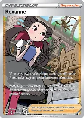 Carte Pokémon Roxanne n°GG66 de la série Zénith Suprême
