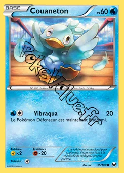 Carte Pokémon Couaneton n°35 de la série Explorateurs Obscurs