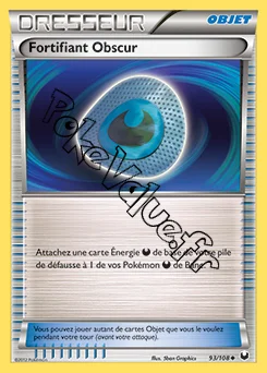 Carte Pokémon Fortifiant Obscur n°93 de la série Explorateurs Obscurs