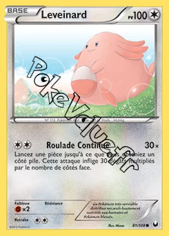 Carte Pokémon Leveinard  n°81 de la série Explorateurs Obscurs