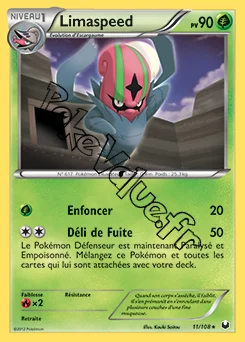 Carte Pokémon Limaspeed  n°11 de la série Explorateurs Obscurs
