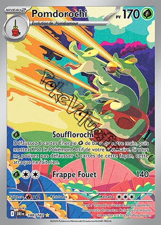 Carte Pokémon Pomdorochi  n°188 de la série Rivalités Destinées