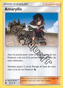 Carte Pokémon Amaryllis n°64 de la série Majesté des Dragons