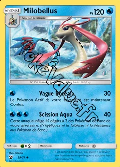 Carte Pokémon Milobellus n°29 de la série Majesté des Dragons