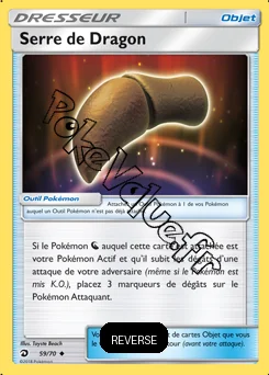 Carte Pokémon Serre de Dragon Reverse n°59 de la série Majesté des Dragons