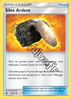 Carte Pokémon Silex Ardent n°60 de la série Majesté des Dragons
