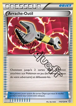 Carte Pokémon Arrache-Outil n°116 de la série Dragons Exaltés