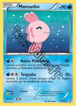Carte Pokémon Mamanbo n°37 de la série Dragons Exaltés