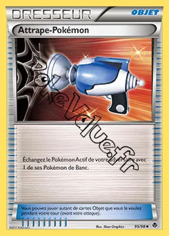 Carte Pokémon Attrape Pokémon n°95 de la série Pouvoirs Émergents