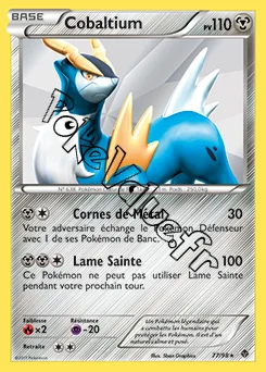 Carte Pokémon Cobaltium n°77 de la série Pouvoirs Émergents