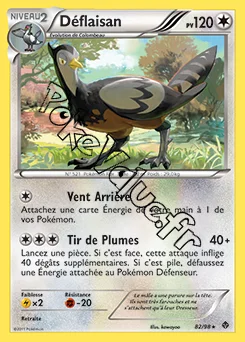 Carte Pokémon Déflaisan n°82 de la série Pouvoirs Émergents