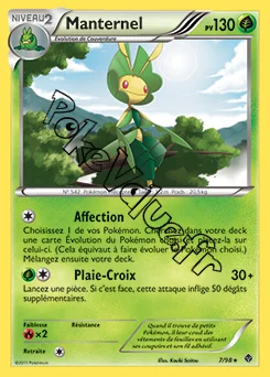 Carte Pokémon Manternel n°7 de la série Pouvoirs Émergents