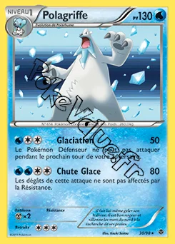 Carte Pokémon Polagriffe n°30 de la série Pouvoirs Émergents