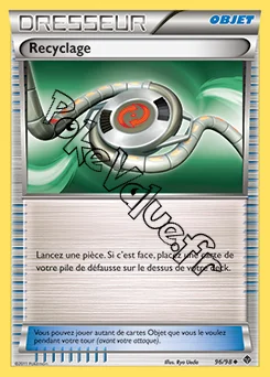 Carte Pokémon Recyclage n°96 de la série Pouvoirs Émergents